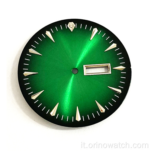 Quadrante orologio da sunburst gradiente personalizzato